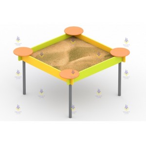 Песочница простая для детей с ОВ