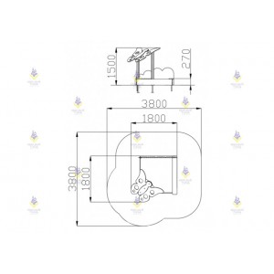 Песочница «Бабочка»