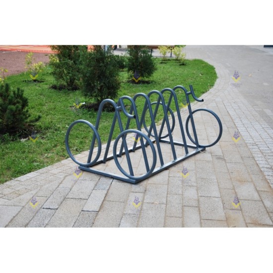 Велопарковка «Велосипед» (5 мест)