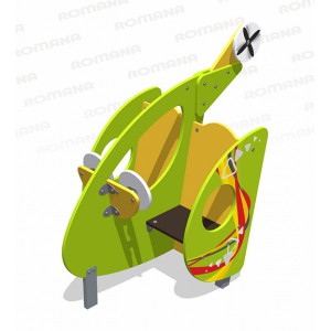 Игровое оборудование  "Вертолет" (зеленый) Romana 057.60.00