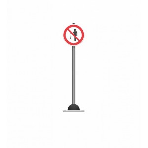 Дорожный знак "Запрещается мусорить" Romana 057.96.00-01