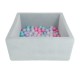 Romana Airpool BOX (серый) (розовые шарики)