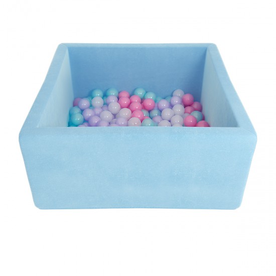 Romana Airpool BOX (голубой) (розовые шарики)