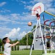 Детский спортивный комплекс для дачи ROMANA Fitness (с качелями гнездо)