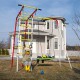 Детский спортивный комплекс для дачи ROMANA Лесная поляна - 3 (с цепными качелями)