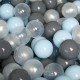 Romana Airball Набор шариков для сухого бассейна 150 шт (голубые/серые/жемчужные/прозрачные)